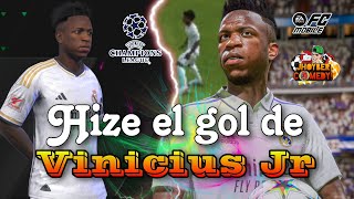 EL GOL DE VINICIUS EN LA CHAMPIONS (FC Mobile) !!! - Jhoyber Comedy