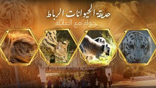 يوم في حديقة الحيوانات الرباط مع العائلة - حيوانات جديدة تزادت  a day with wild animals