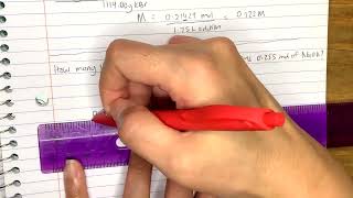 Chapter 5 - Solutions (Stoichiometry and Reactions)