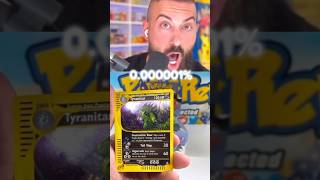 PokeRev Pulls An Insanely Rare Pokemon Card! (0.000001%) #pokemon #pokemontcg #pokemoncommunity