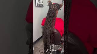 #distressedlocs #softlocs #knotless