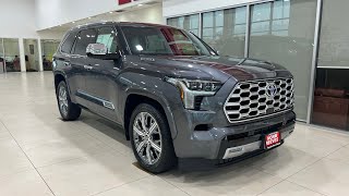 2023 Toyota Sequoia Hybrid Capstone Walk Around