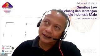 Talkshow ILUNI FIA UI: Omnibus Law (Ketenagakerjaan)