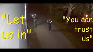 KRAZY: COPS GO NUTS WHEN DENIED ENTRY!