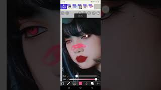 Lisa deep pink smudge edit ft Lovesick girls #ibispaintx#viralvideo #trendingshorts like share sub🖤💗