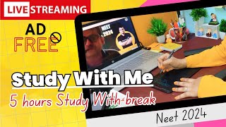 Study with me LIVE NEET 2024 🎯PW Yakeen 2.0 + 3.0