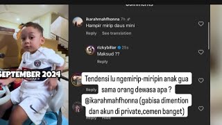 BAYI SEPINTAR INI MASIH AJA ADA YG NGEBULI GAK HABIS PIKIR SIH