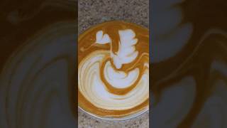 a special coffee with Swan Latte art ☕️ #shorts #coffee #latteart #youtubeshorts