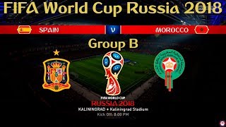 Spain vs Morocco - Group B | FIFA World Cup Russia 2018 | #ESPMAR