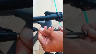 Freio Hidráulico Shimano MT200 Reduzindo mangueiras - Faça você mesmo.