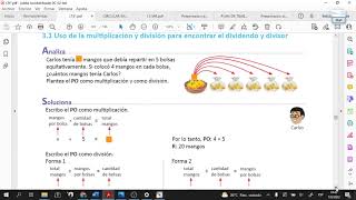 ESMATE CUARTO GRADO CLASE 3.1 UNIDAD 5