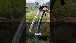 Wakizashi Black Crow #katana #blade #black #handmade #persian #japan #indonesia #ok #crow #gagak