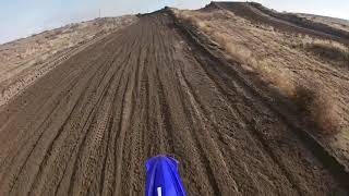 Riding the sand track at horn rapids, MC