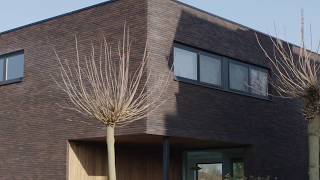 Houtskeletbouw realisatie: kubus woning in houtskeletbouw door Dewaele Houtskeletbouw