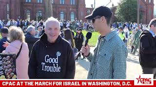 Coleton Furlow with CPAC @ March for Israel 2023 | Washington, D.C.