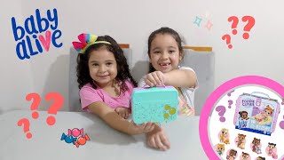 Abrindo Baby Alive Foodie Cuties | Surpresa com minha prima Luiza | CANAL DA MARINA