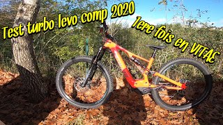 Test turbo levo comp 2020 sur la randuro de la ronde des rochers