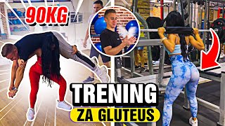 NAJBOLJI TRENING ZA GLUTEUS🍑 *madjionicar u teretani