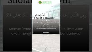 Fadilah sholat tarawih malam ke-25 #fyp #tarawih #fadilah #santriindonesia #pesantren