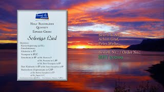 20209, Solvejgs Lied für Holz- Blechbläserquintett von Edvard Grieg