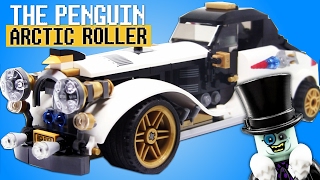 The Penguin Arctic Roller -  LEGO Batman Movie set (70911) stop motion build