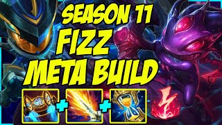 SEASON 11 BROKE FIZZ SO HARD NOW IS UNCOUNTERABLE | FIZZ VS YASUO LEAGUE OF LEGEND GAMEPLAY.