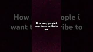 Please subscribe so I can go viral please