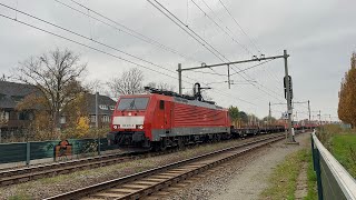 #treinleven militaire trein zonder personeels wagen komt door Goes BR 189-070-6