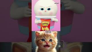 Eat Potato Chips🥔🍦🍪 || part 2 #trollcat3 #potato #catvideos #trollcat #short