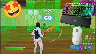 [4k 240 hz] Keyboard ASMR 😴 Fortnite Box fights 📦