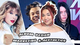 designing albums for your faves — taylor swift, harry styles, and billie eilish