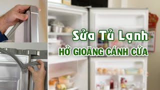 Cách sửa tủ lạnh hở gioăng cánh cửa | @QTCraftsDIY