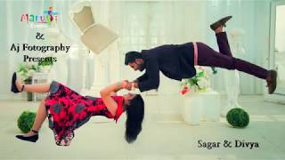 Sagar & Divya  Pre Wedding Song  "Aj Fotography"