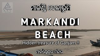 Markandi Beach 🏖️ Near Berhampur ମାର୍କଣ୍ଡି ବେଳାଭୂମି Hidden treasure of Ganjam!! Markandeswar Temple