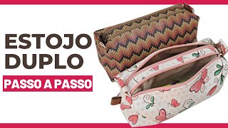 ESTOJO DUPLO PASSO A PASSO