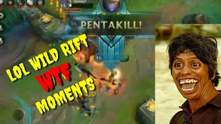 WILD RIFT WTF MOMENTS (PENTAKILL) FUNNY MOMENTS