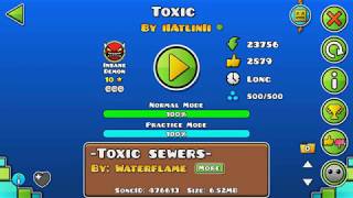 [180 FPS] Geometry Dash (Demon) - Toxic by Atlin & more