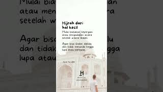 Hijrah dari Hal Kecil: Shalat Dulu Baru Beraktivitas #Shorts #hijrah #islam #muslim