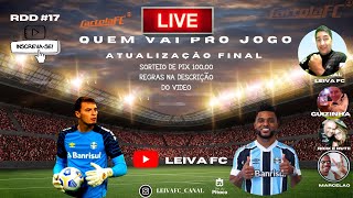 Arrascaeta não joga! Vem pra livee Cartola fc