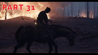 Ghost Of Tsushima Walkthrough Gameplay Part 31 (Hard) - Honor and Ash