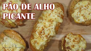 COMO FAZER PÃO DE ALHO PICANTE DELICIOSO!!!!