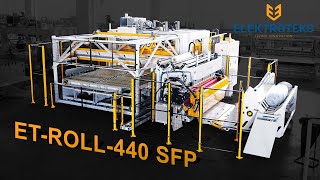 ET-ROLL-440 SFP Автоматическая линия для упаковки, сжатия, складывания и упаковки матрасов в рулоны