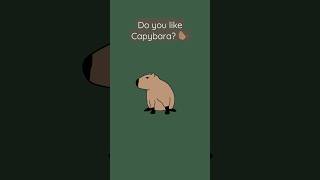 Capybara #shorts #capybara #trendingsong