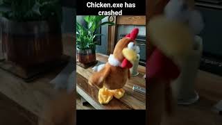 Chicken.exe has crashed #chick #chicken #basicanimatronic #chickenanimatronic