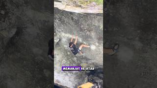 Memanjat tebing yang curam #shortvideo #shorts