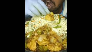 😋CHILI CHICKEN & VEG NODULES #shorts #ytshorts