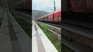 Erzzug ➡️ ArcelorMittal Gruppe Bingen in Bingen #train #trainspotting #railway #shorts