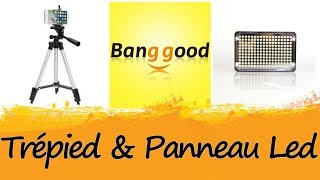 Présentation d'équipements pour vidéo, disponibles sur Banggood