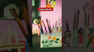 🖌️ watercolor 🥢brush🗑️ stand #viral #trending #bruh #watercolor #artist #art