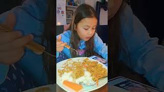 She really  love to eat pancit/Pancitlover/Pancit/Andresa Norway  Vlog.